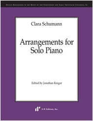 cover Arrangements for Solo Piano piano sheet music cover